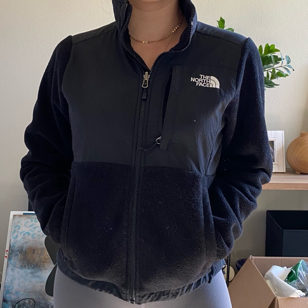 North Face Black Small Denali Fleece Jacket